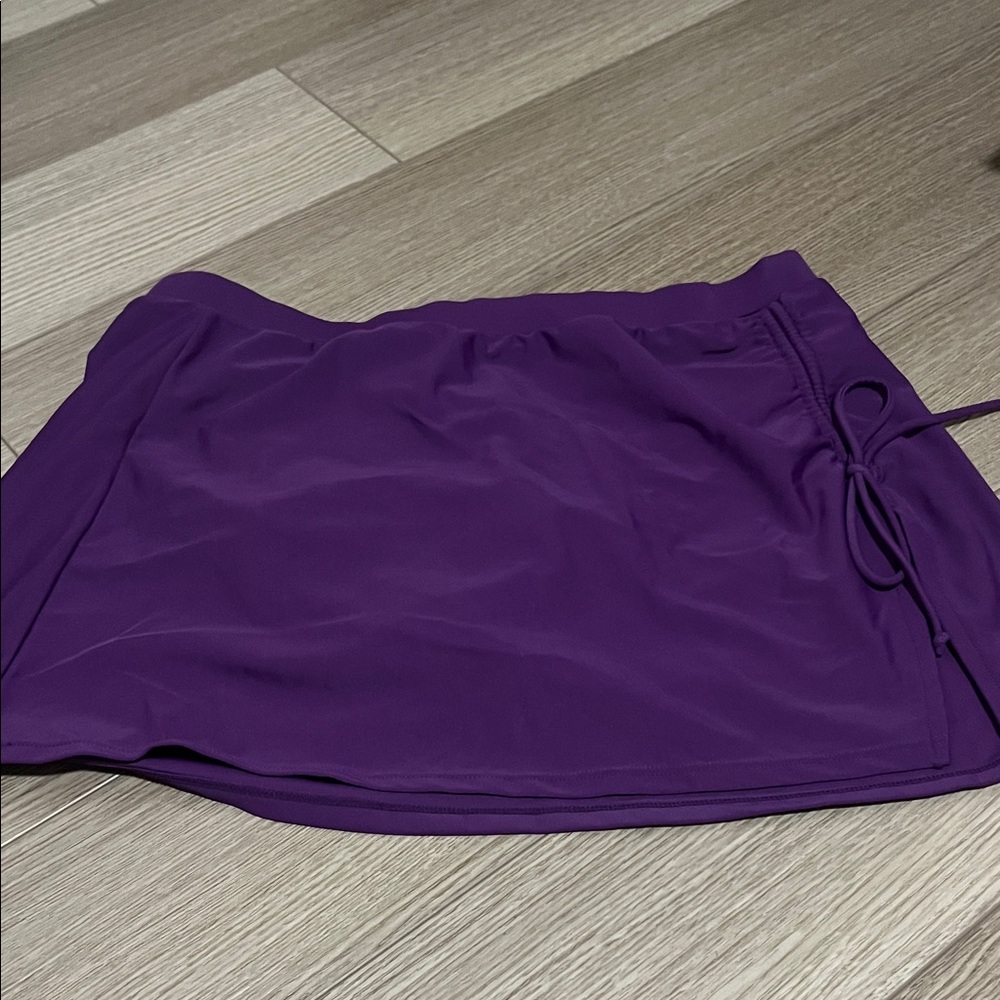 Women's Purple swim skort